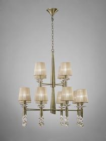 Tiffany AB Crystal Ceiling Lights Mantra Tiered Crystal Fittings Tiffany AB Crystal Ceiling Lights Mantra Tiered Crystal Fittings